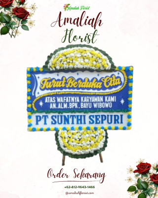 Papan Bunga Duka di Kerambitan
