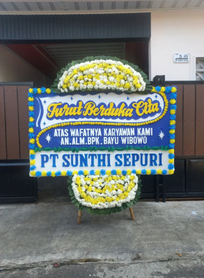 Papan Bunga Duka di Kerambitan