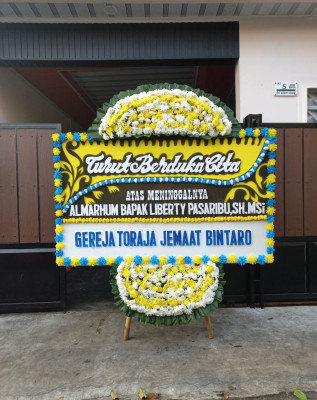 Papan Bunga Duka di Kerambitan